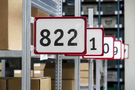 magnetische Befestigung Regalkennzeichnung | © Brugger GmbH