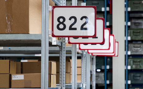 magnetische Befestigung Regalkennzeichnung | © Brugger GmbH