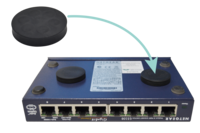 Installation switch mit gummierten Magnetsystemen rondoline | © Brugger GmbH