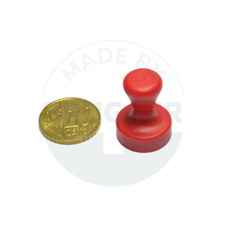 Handle magnet plastic housing red  | © Brugger GmbH