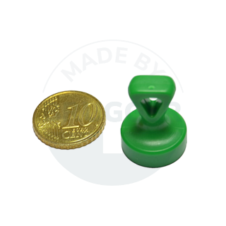 Handle magnet plastic housing green  | © Brugger GmbH
