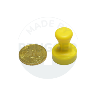 Handle magnet plastic housing yellow | © Brugger GmbH