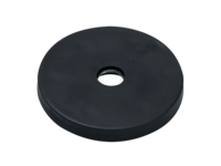 Gummierter Magnet mit Bohrung und Senkung 43mm | © Brugger GmbH