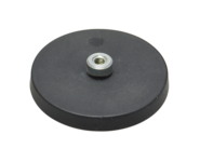 Gummierter Magnet mit Gewindebuchse 31mm M4 | © Brugger GmbH