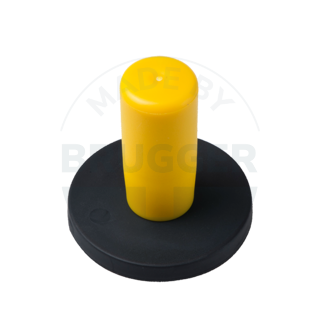 Gummierter Magnet mit Griff | © Brugger GmbH