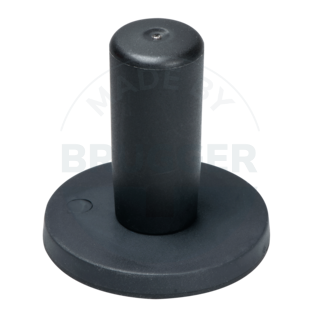 Gummierter Magnet mit Griff 43mm | © Brugger GmbH