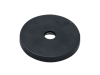 Gummierter Magnet mit Zylinderbohrung 43mm | © Brugger GmbH