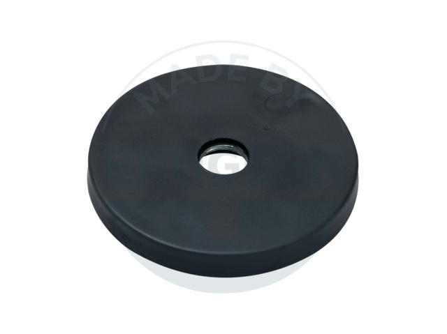 Rubberised magnet with cylinder bore 43mm | © Brugger GmbH