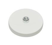 Gummierter Magnet mit Gewindebuchse 43mm M4 | © Brugger GmbH