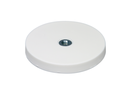 Gummierter Magnet mit Innengewinde 43mm M4 | © Brugger GmbH