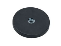 Magnet mit Kunstoffmantel und gummierter Haftfläche 31mm | © Brugger GmbH