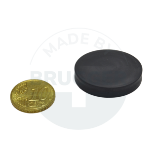 Magnet mit Kunstoffmantel und beidseitige Haftfläche 31mm | © Brugger GmbH