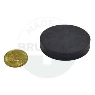 Magnet mit Kunstoffmantel und beidseitige Haftfläche 43mm | © Brugger GmbH