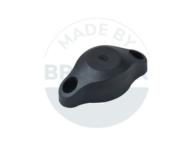 Magnetischer Türanschlag mit Gummipuffer schwarz | © Brugger GmbH