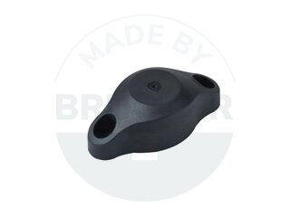 Magnetischer Türanschlag mit Gummipuffer schwarz | © Brugger GmbH
