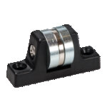 magnetbeschlag-MTS60x32x25-Nd-start | © Brugger GmbH Magnetischer Türanschlag mit runden Polflächen und Haftwinkel von über 280° | © Brugger GmbH