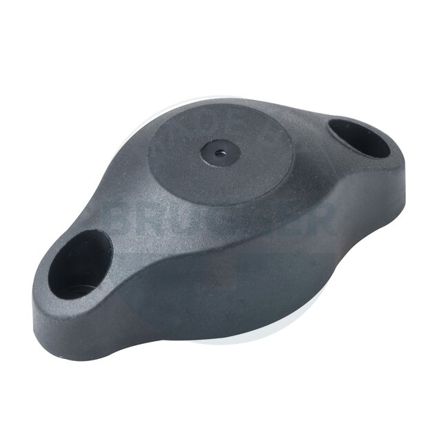 Magnetischer Türanschlag mit Gummipuffer schwarz | © Brugger GmbH