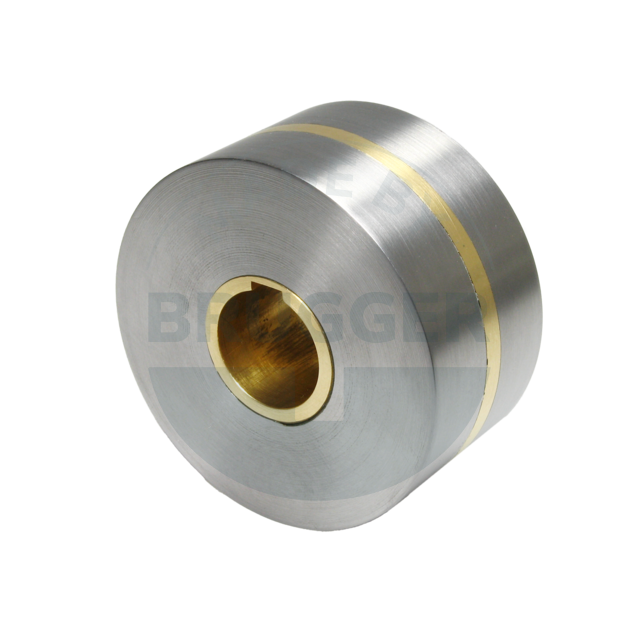 Magnetic roller with two-pole pitch with bore and groove | © Brugger GmbH