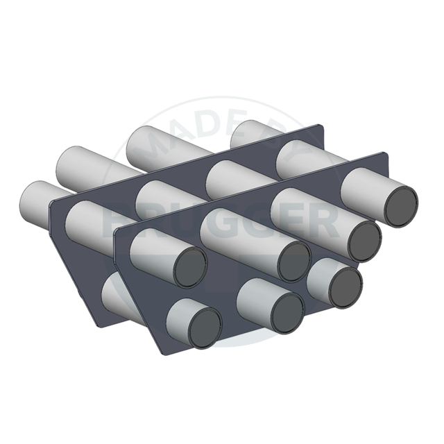 Magnetic filter grid made of hard ferrite | © Brugger GmbH