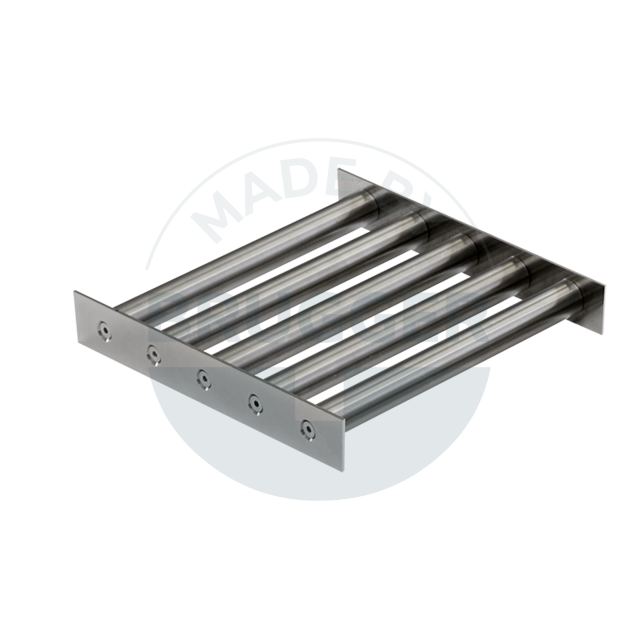 Square magnetic filter grille made of NdFeB screwed version | © Brugger GmbH