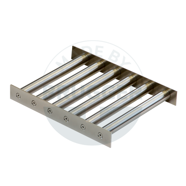 Square magnetic filter grille made of NdFeB screwed version | © Brugger GmbH