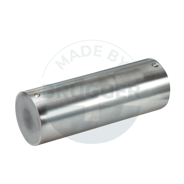 Magnetic filter rod made of hard ferrite ⌀40mm with internal thread on both sides | © Brugger GmbH