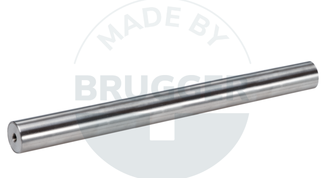 Magnetic filter bar made of NdFeB ⌀22mm with internal thread on both sides | © Brugger GmbH