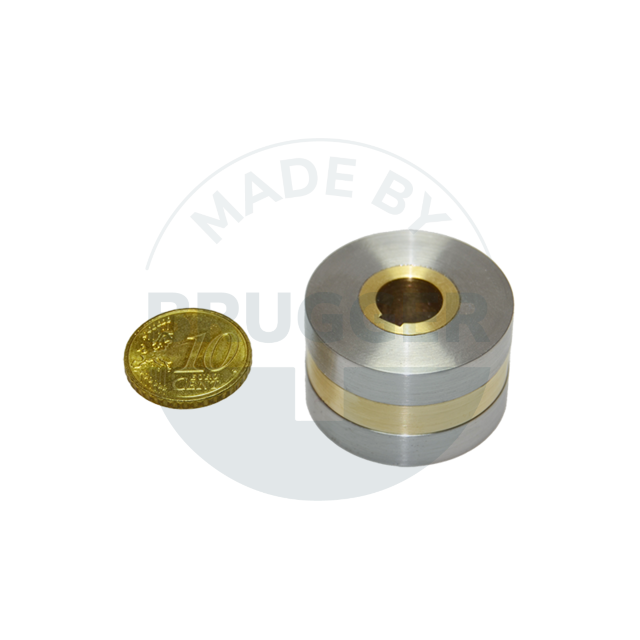 Magnetic wheels with two-pole pitch, bore and groove ⌀32mm | © Brugger GmbH
