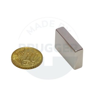 Blockmagnet aus NdFeB, bis 80°C | © Brugger GmbH