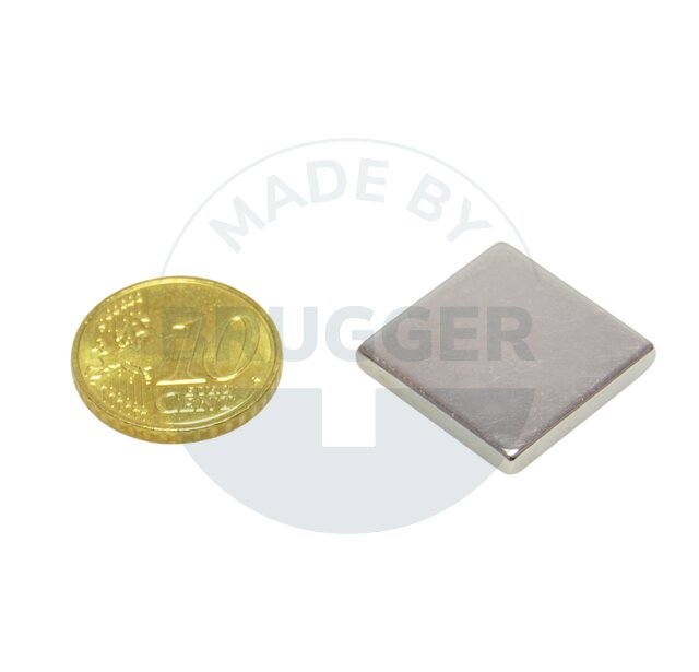 Blockmagnet aus NdFeB, bis 80°C | © Brugger GmbH