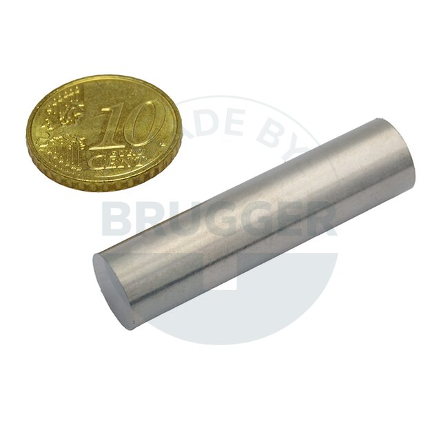 Stabmagnet Zylinderform 10x40mm | © Brugger GmbH