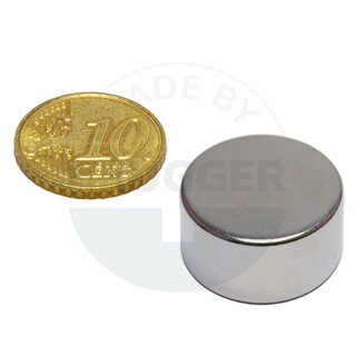 Scheibenmagnet aus NdfeB bis 80°C | © Brugger GmbH