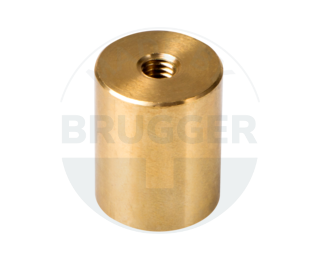 Stabgreifer aus NdFeB Messinggehäuse mit Innengewinde | © Brugger GmbH