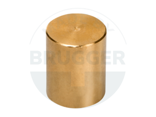 Stabgreifer aus SmCo Messinggehäuse Passungstolleranz h6 20mm | © Brugger GmbH