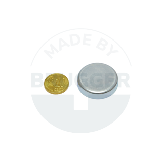 Aimant à pot en ferrite dure boîtier en acier galvanisé 32mm | © Brugger GmbH