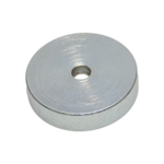 Topfmagnet NdFeB Stahlgehäuse mit Bohrung und Senkung verzinkt bis 150°C 32mm | © Brugger GmbH