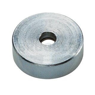 Topfmagnet aus NdFeB Stahlgehäuse mit Bohrung und Senkung verzinkt 20mm | © Brugger GmbH