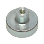Topfmagnet aus NdFeB Stahlgehäuse mit Gewindebuchse verzinkt 20mm | © Brugger GmbH