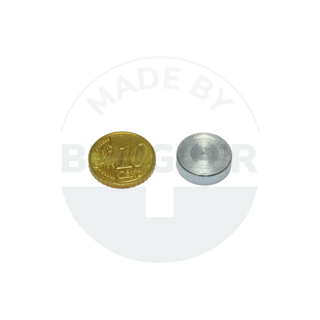Aimant à pot en SmCo boîtier en acier galvanisé 16mm | © Brugger GmbH