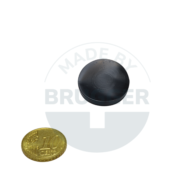 Gummiklappe als Schutzüberzug für Magnetsysteme ⌀20mm | © Brugger GmbH