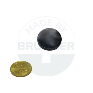 Clapet en caoutchouc comme revêtement de protection pour les systèmes magnétiques ⌀20mm | © Brugger GmbH