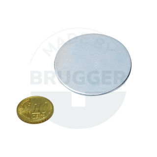 Disques en métal avec adhésif double face (3M Scotch-Mount 4032) | © Brugger GmbH
